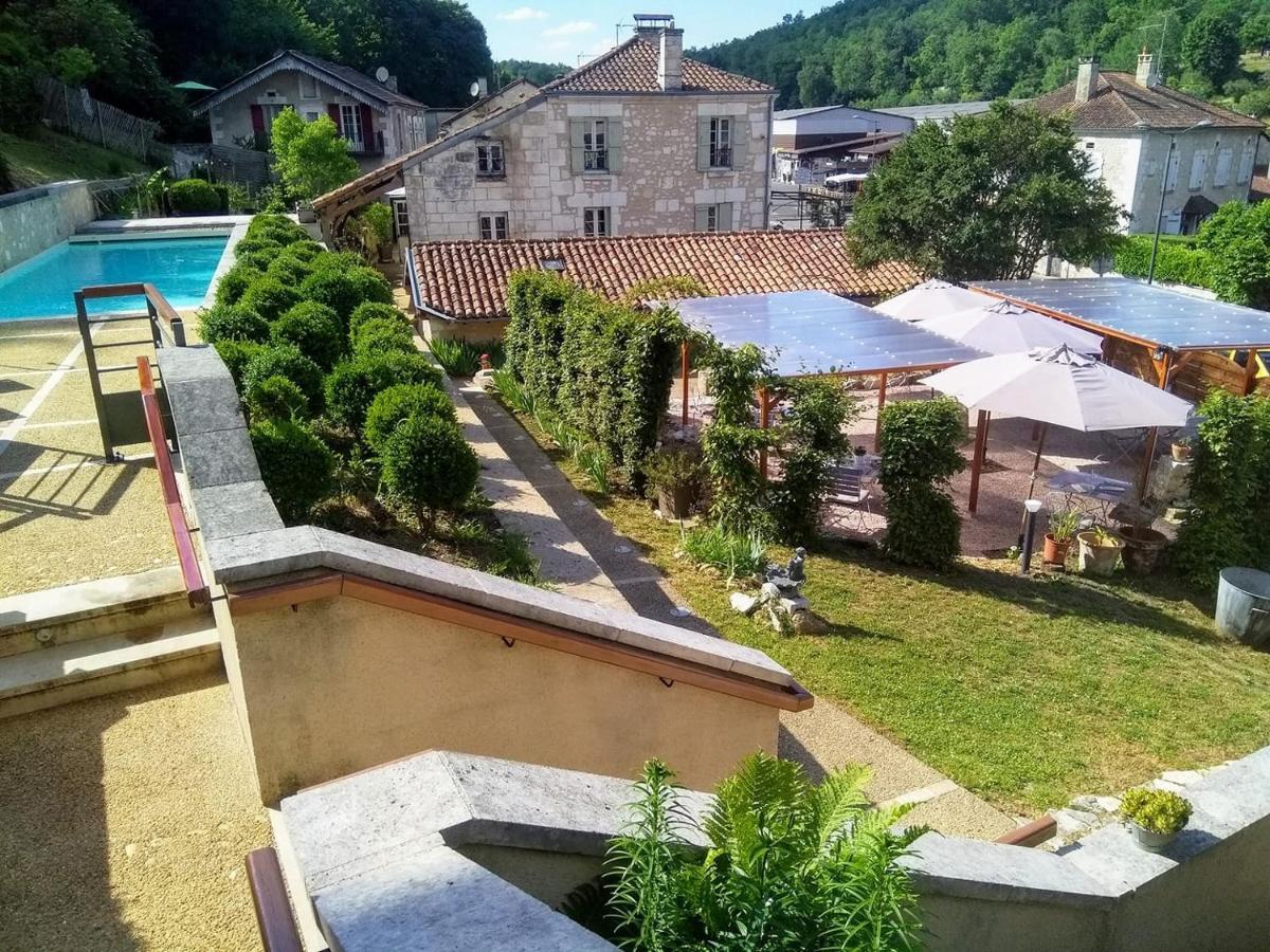 Hotel Le Jardin Des Chouchoux Brantôme Exterior foto